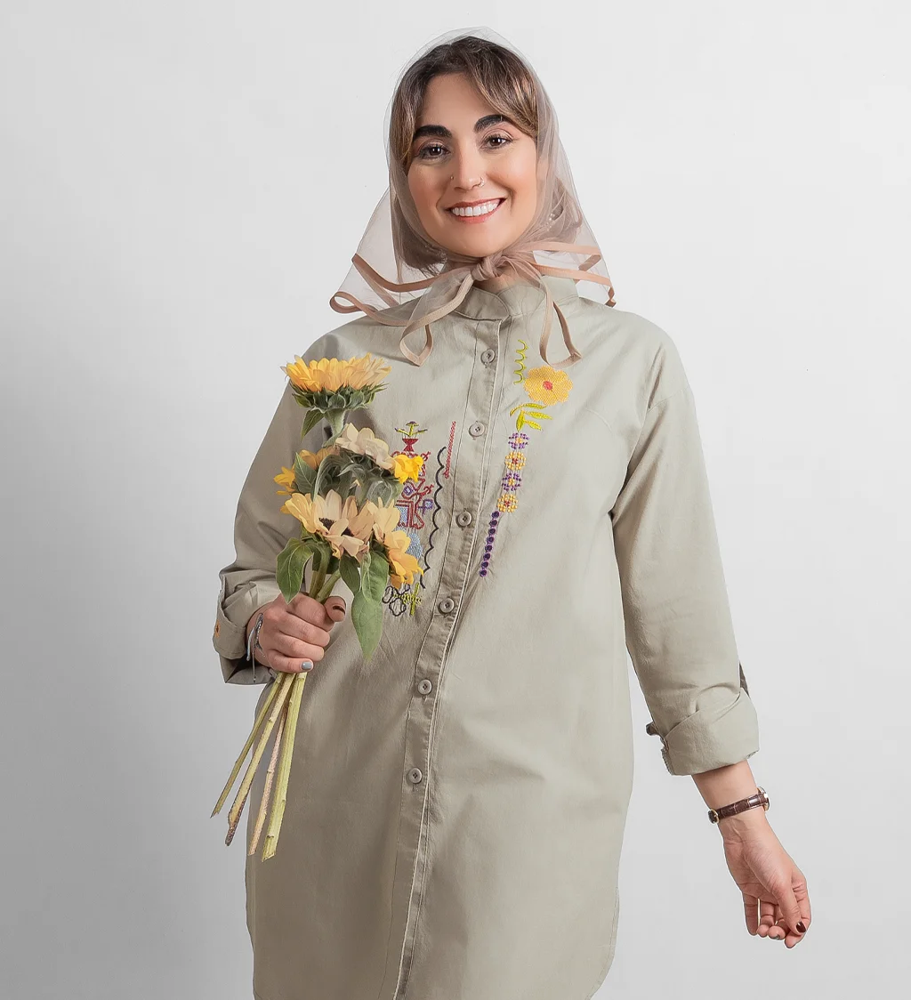 Poupak 04 الیاف طبیعی گلدخت