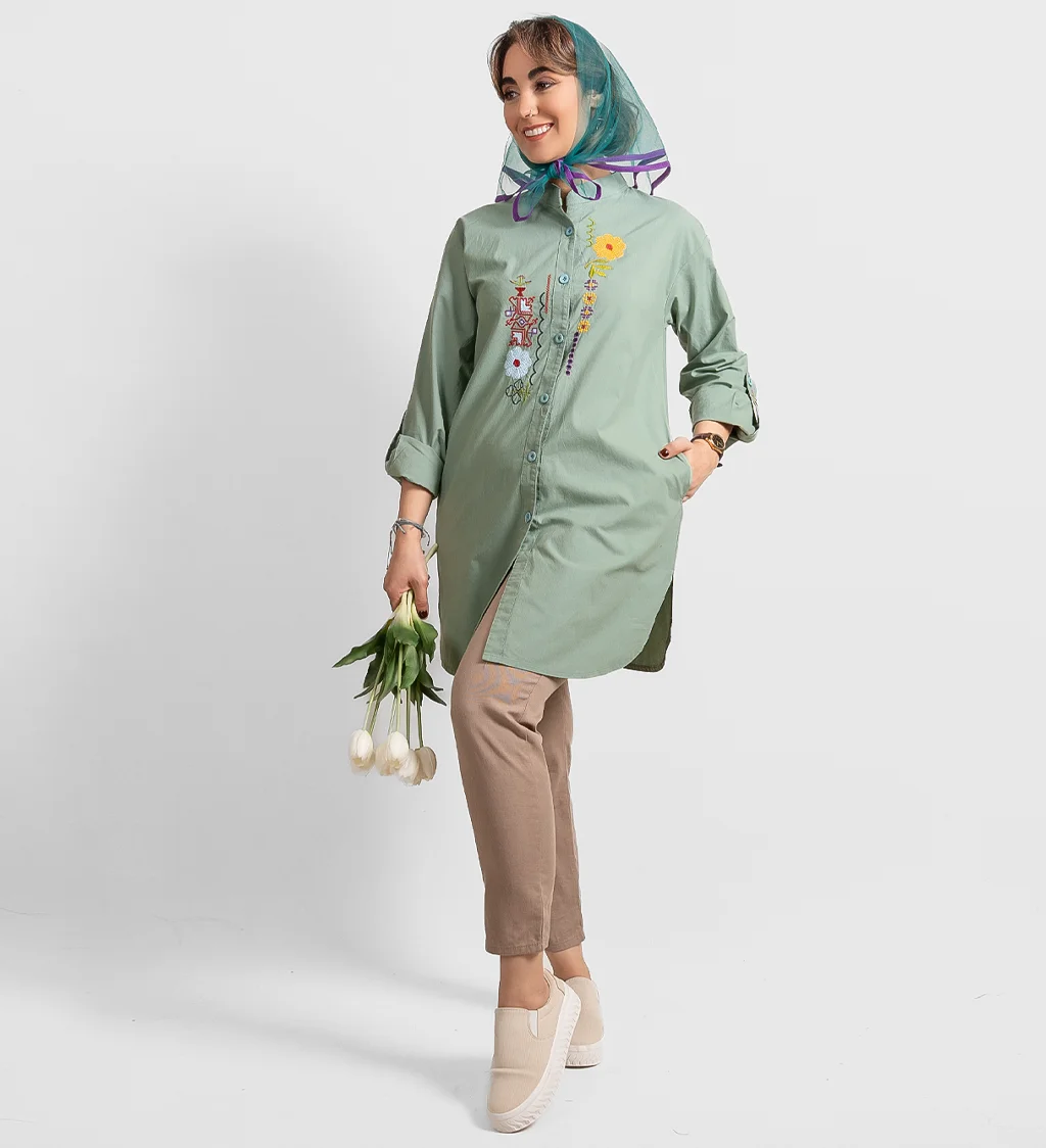 Poupak 10 الیاف طبیعی گلدخت