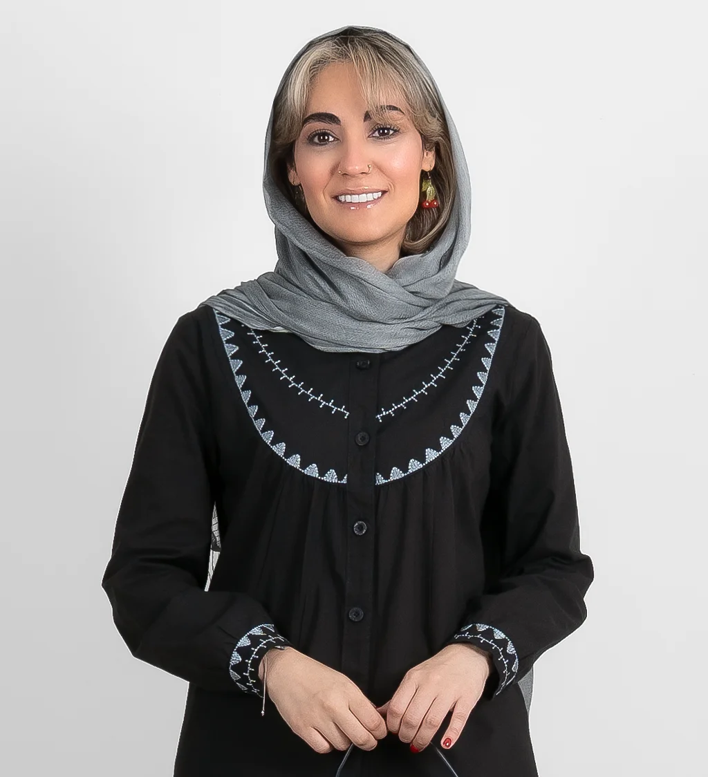 Celine (6) مانتو الیاف طبیعی سلین- تصویر 6